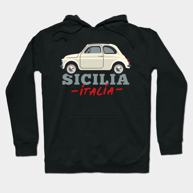 Sicilia Italia Hoodie by DankFutura